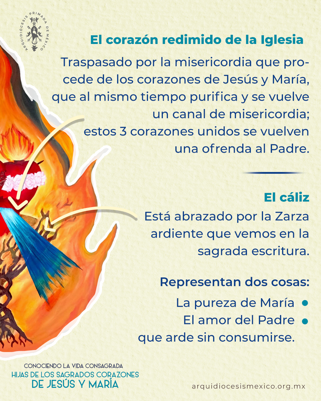 Hijas de los Sagrados Corazones de Jesús y María Arquidiócesis de México