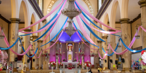 Nave central de la Parroquia del Santo Niño Jesús "Limosnerito"