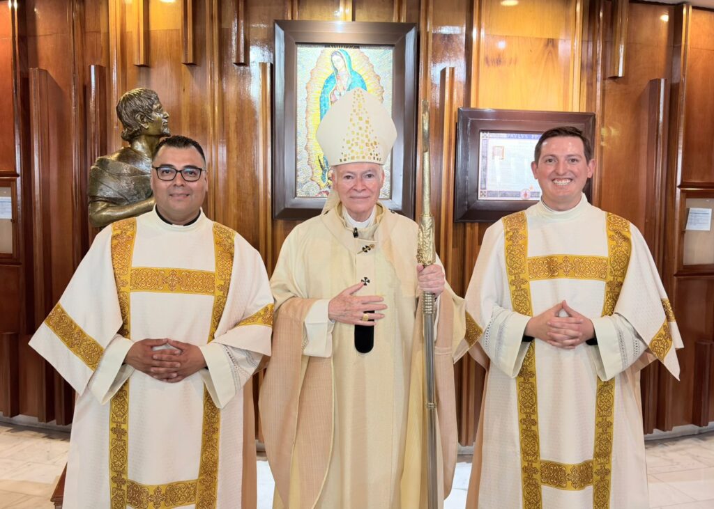 Ordenación Diáconos Transitorios 2026: Héctor Hugo Martínez, MSVD e Iñaki Aramburu Barrios, Basílica de Guadalupe